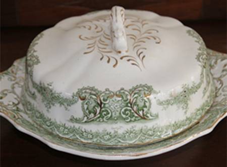 Milan Round Covered Butter