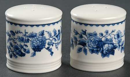 Blue Ridge Rose Salt & Pepper Set