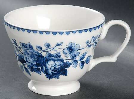 Blue Ridge Rose Footed Cup