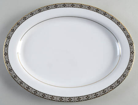 Regal Gold 13" Oval Serving Platter