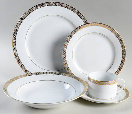 Regal Gold 5 Piece Place Setting