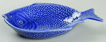 Fish Blue Coupe Soup Bowl