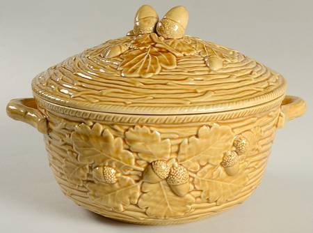 Oak Leaf Gold Tureen &  Lid
