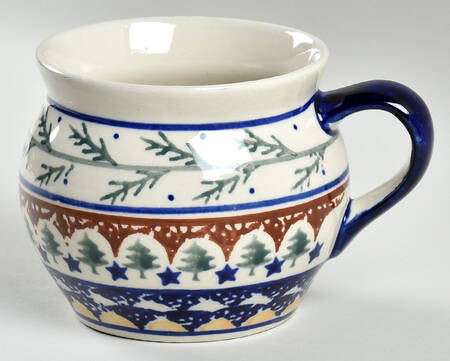 Evergreen Pot Belly Mug