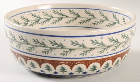 Evergreen 7" Round Serving Bowl