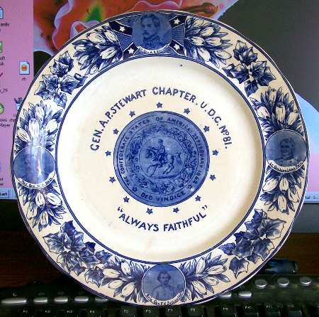 Gen A P Stewart by Buffalo Pottery