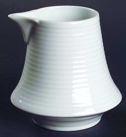 Concentric White Creamer