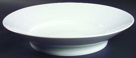 Concentric White 12" Round Serving Bowl