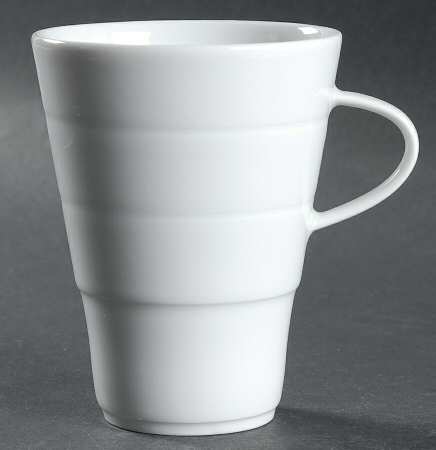 Concentric White Mug