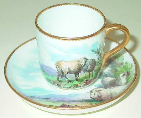 2369 Flat Demitasse Cup & Saucer Set