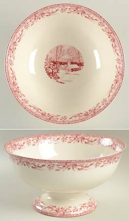 Twilight Passage Footed Bowl