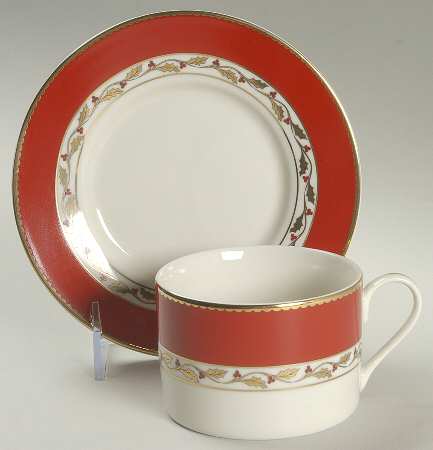 Biltmore Christmas, A Flat Cup & Saucer Set