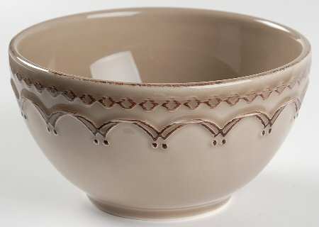 Lisbon Taupe Coupe Cereal Bowl