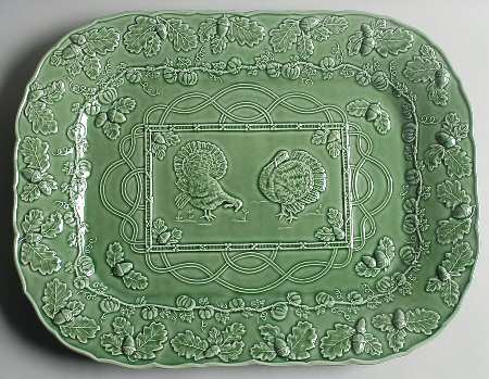 Turkey Green 18" Rectangular Tray