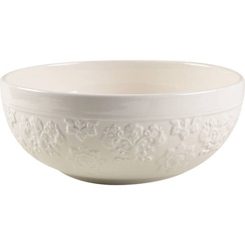 Phoebe Cream 10" Round Serving Bowl