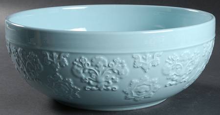 Phoebe Mint 10" Round Serving Bowl