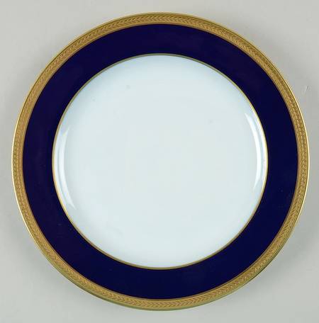 Louvre Coblat Blue Salad Plate