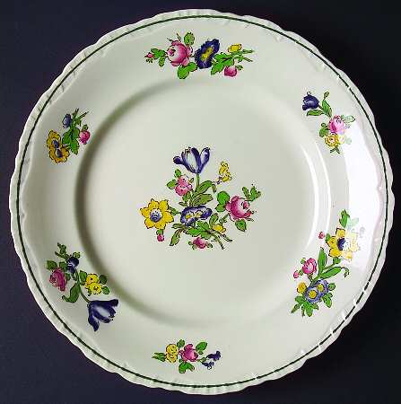 Old Staffordshire (Scalloped) by Booths