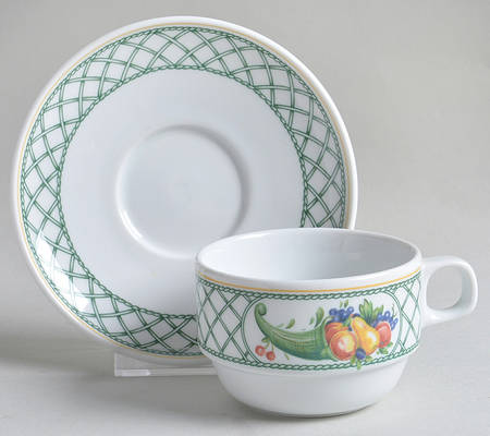 BAW30 Flat Cup & Saucer Set