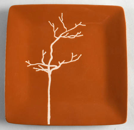 Autumn Branch Salad/Dessert Plate