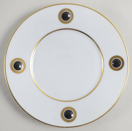 Ithaque Gold Salad Plate