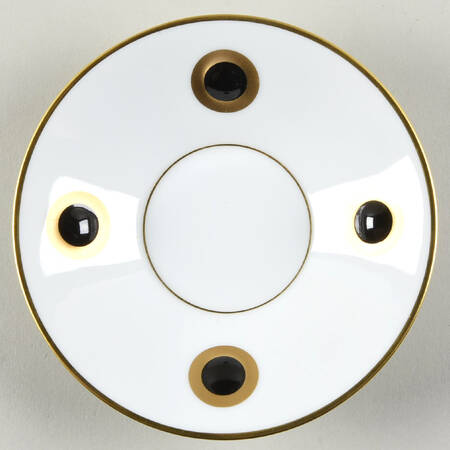 Ithaque Gold Saucer for Flat Cup