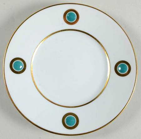 Ithaque Gold Salad Plate