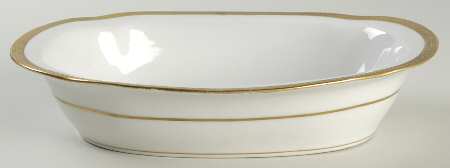 BOG102 9" Oval Vegetable Bowl