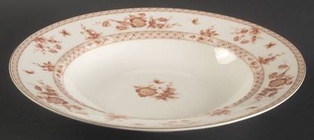 Lattice Large Rim Soup Bowl