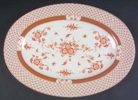 Lattice 14" Oval Serving Platter