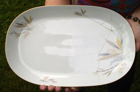 3056 12" Oval Serving Platter