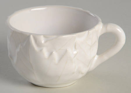 Maple White Flat Demitasse Cup