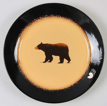Brushwerks Bear Salad Plate
