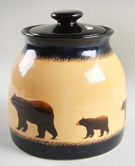 Brushwerks Bear Extra Large Canister & Lid