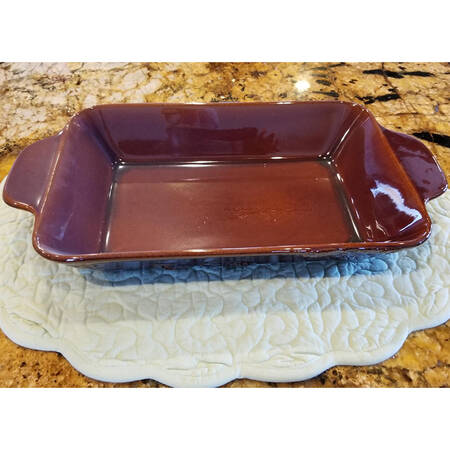 Fusion Pinecone 9" Square Baker