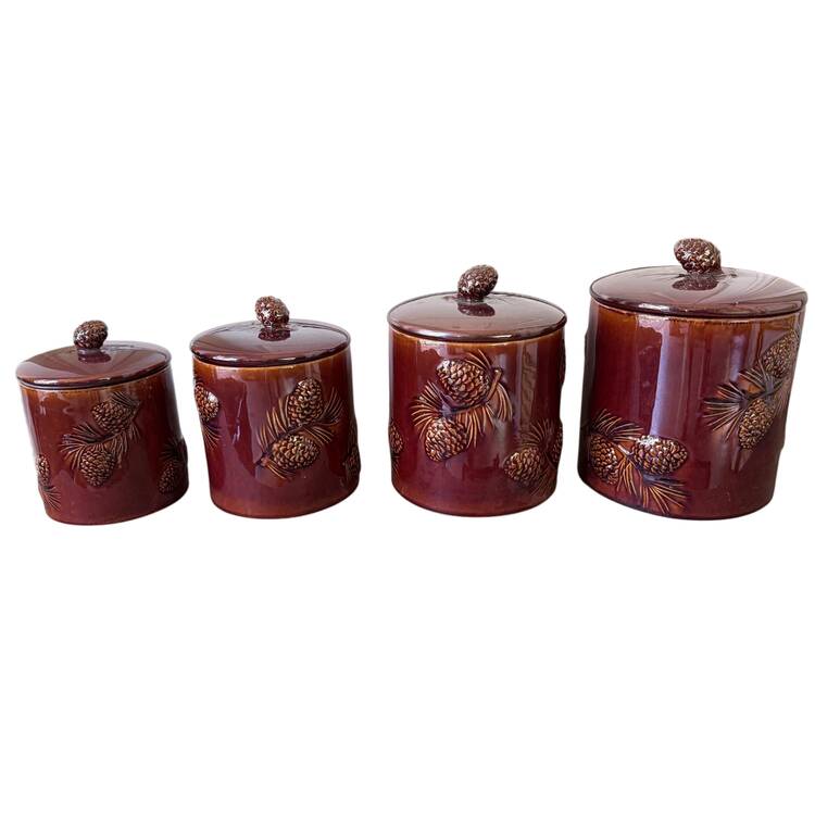 Fusion Pinecone Small Canister & Lid