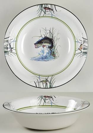 Largemouth Bass Soup/Cereal Bowl