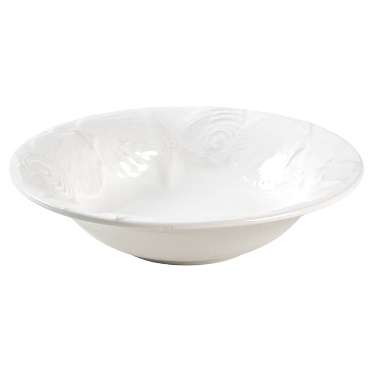 Seahorse and Seashell Menagerie White Soup/Cereal Bowl