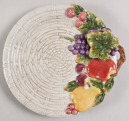 Cornucopia Collection Cake Plate