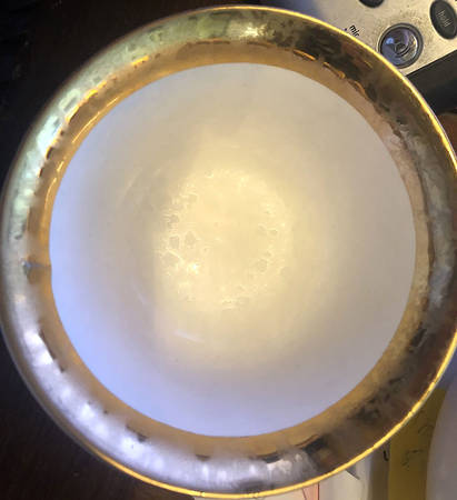 Moon Frost Gold Flat Cup