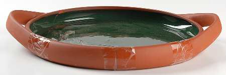 Terra Cotta 14" Deep Round Platter