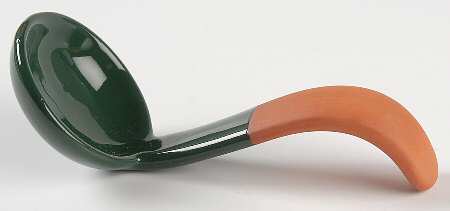 Terra Cotta Condiment Spoon