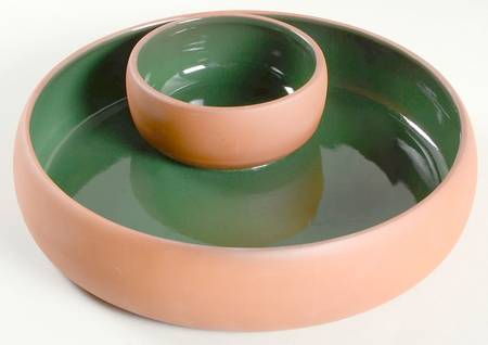 Terra Cotta 1 Piece Chip & Dip