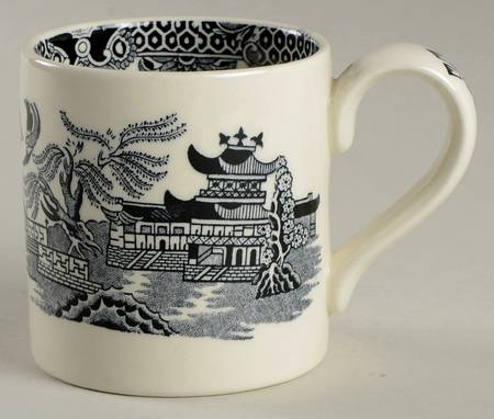 Willow Black Mug