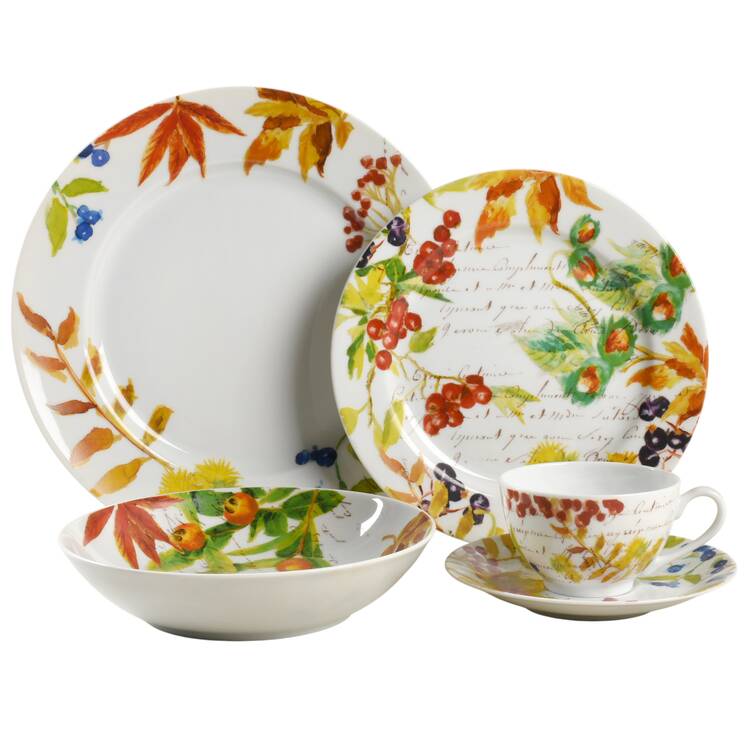 Harvest Berry 5 Piece Place Setting