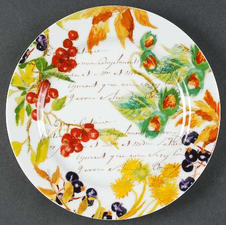Harvest Berry Salad/Dessert Plate