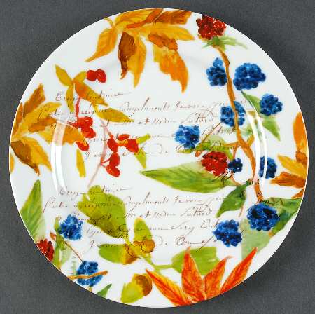 Harvest Berry Salad/Dessert Plate