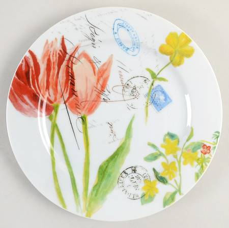Jardin des Fleurs Salad/Dessert Plate