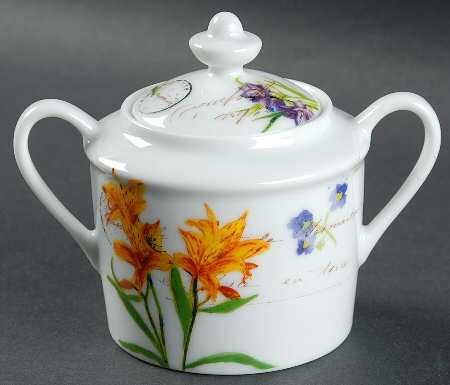 Jardin des Fleurs Sugar Bowl & Lid