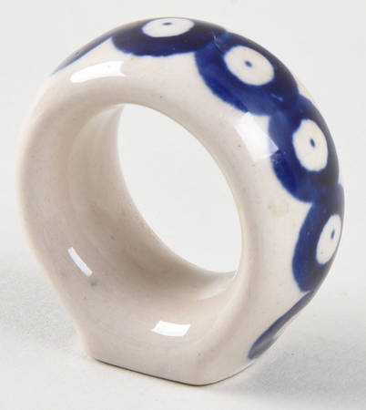 True Blue Napkin Ring